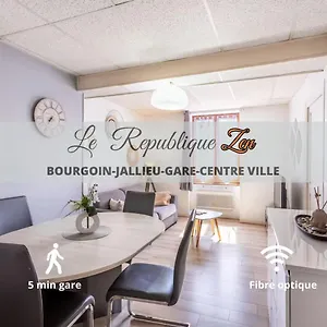 Le Republique-gare-centre Appartement Bourgoin-Jallieu